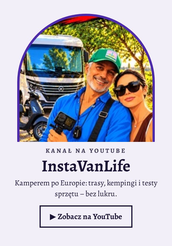 InstaVanLife – kanał o podróżach kamperem na YouTube